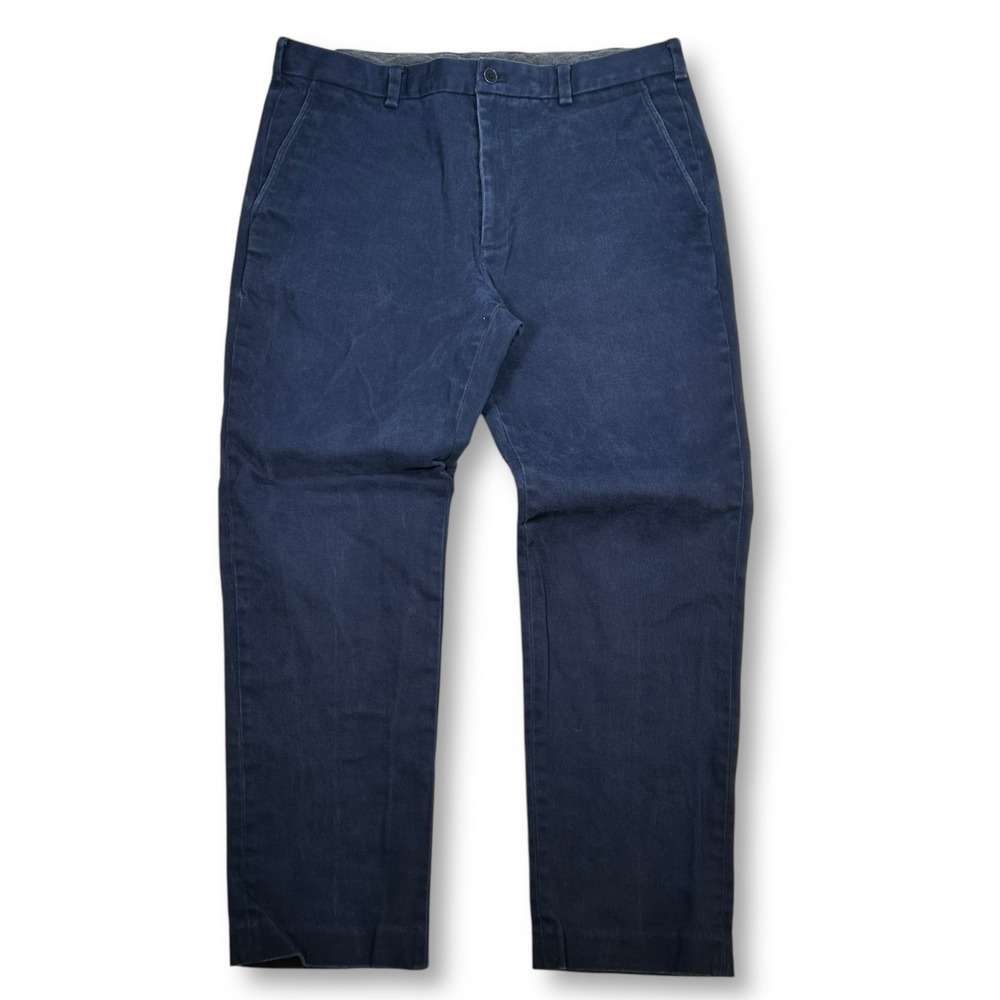 Brooks Brothers‎ Clark Chinos Pants Straight Leg Heavy Weight Cotton Blend 38x30